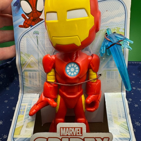 3019-PTTT Spidey And Iron Man Marvel Amazing Friends Disney Junior Hasbro Age 3+ - Picture 6 of 7
